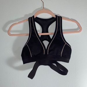Black Strappy Forever 21 Sports Bra